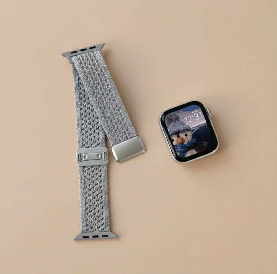Braided Nylon Magnetic Loop for Apple Watch
