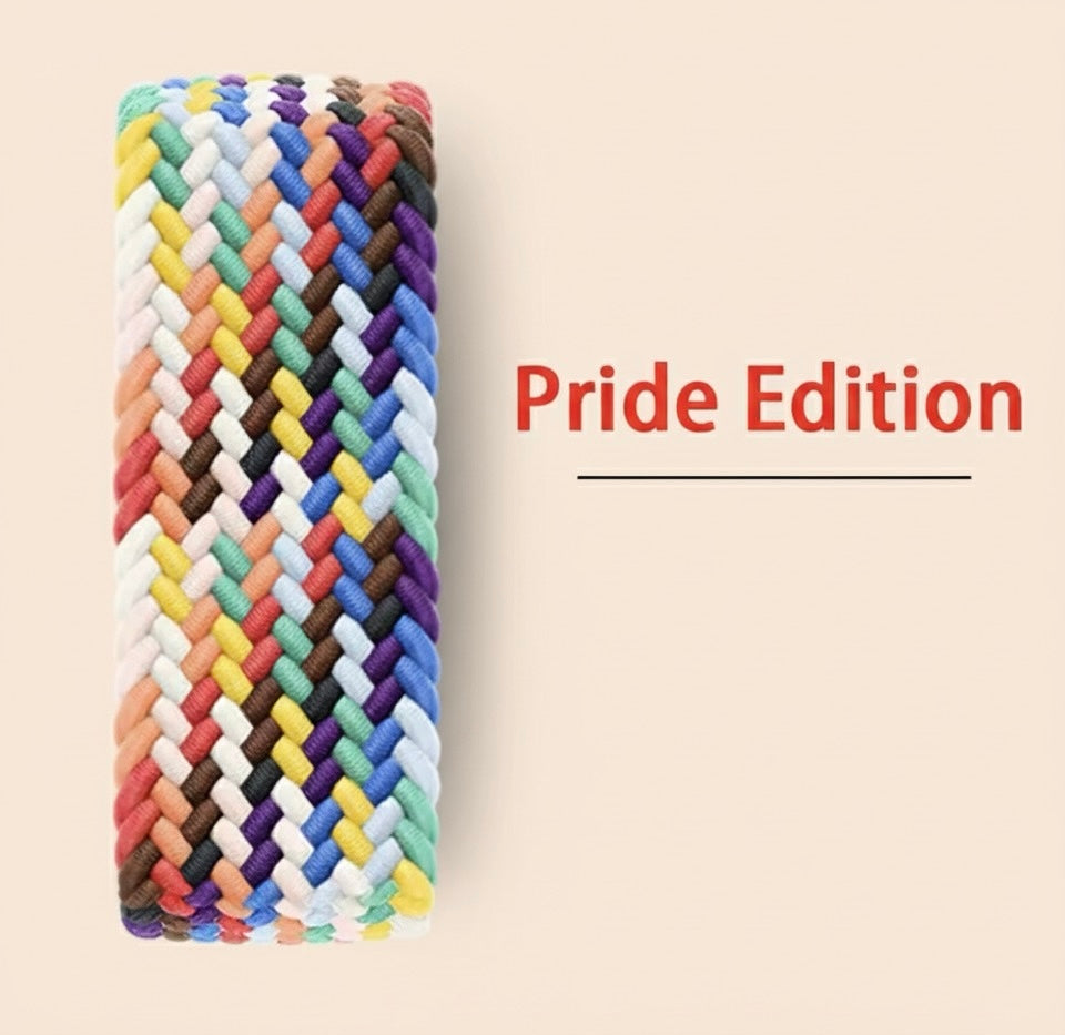 Premium Braided Solo Loop Bracelet for Apple Watch