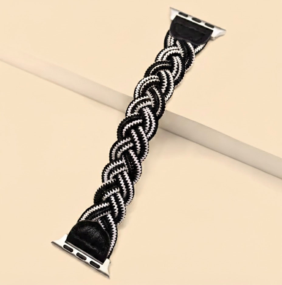 Comfort-Fit Stretch Braided Band for Apple Watch
Series 5-10 & SE