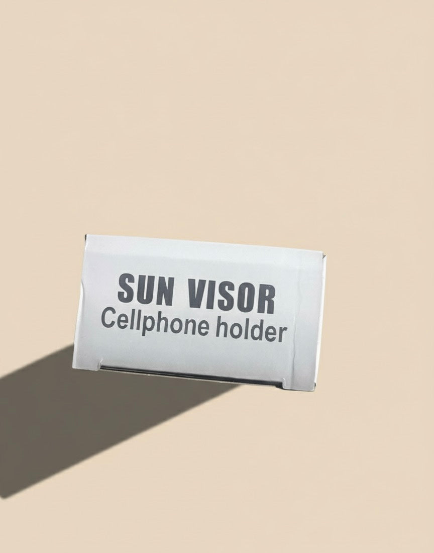 SUN VISOR Cellphone holder
