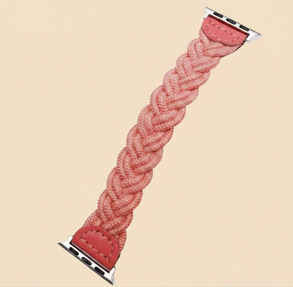 Comfort-Fit Stretch Braided Band for Apple Watch
Series 5-10 & SE
