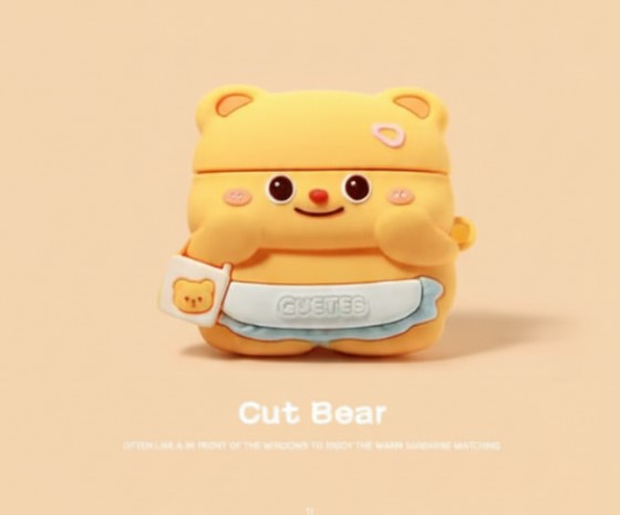 Chocolate Bar Silicone AirPods Case – Cute Protective Cover with Hook for AirPods 4 (2024), AirPods 1/2/3 & AirPods Pro 2