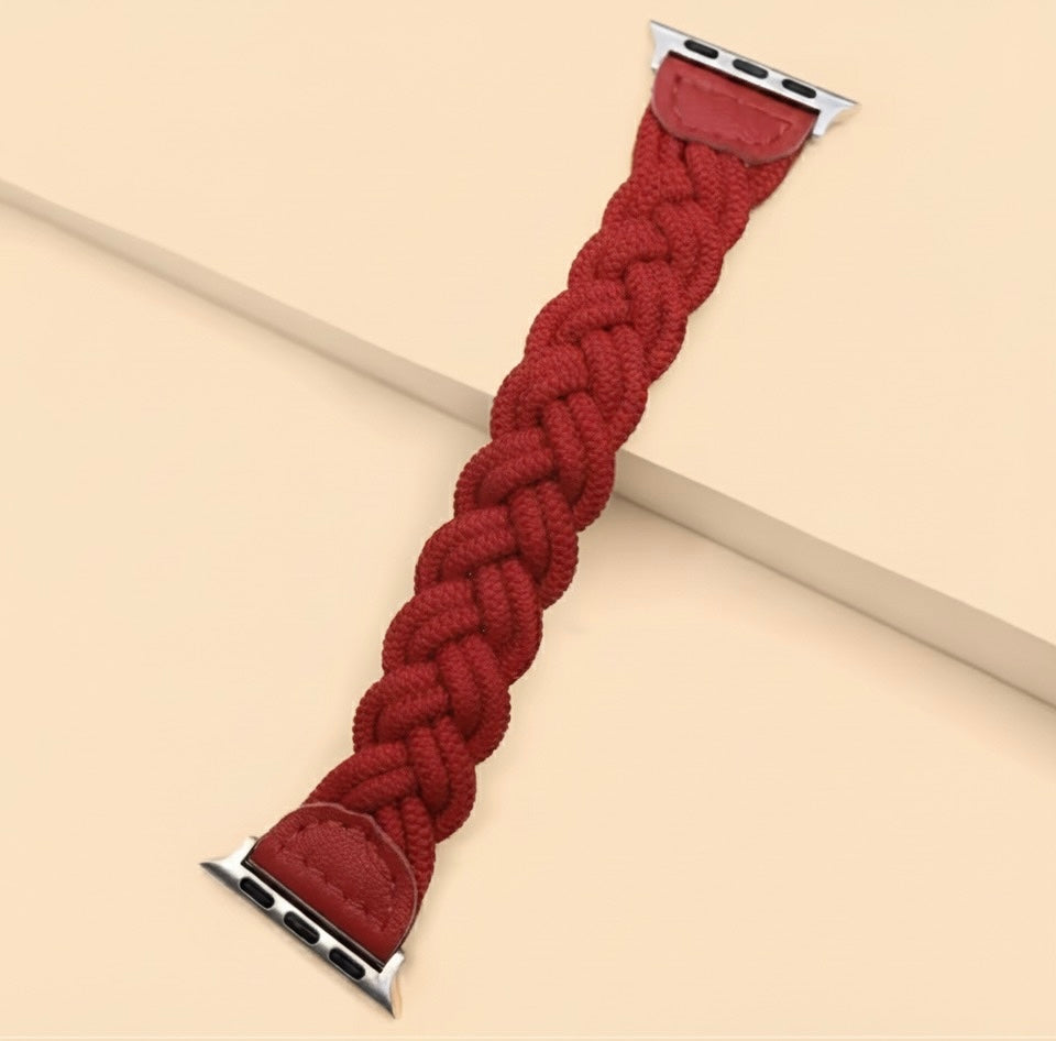 Comfort-Fit Stretch Braided Band for Apple Watch
Series 5-10 & SE
