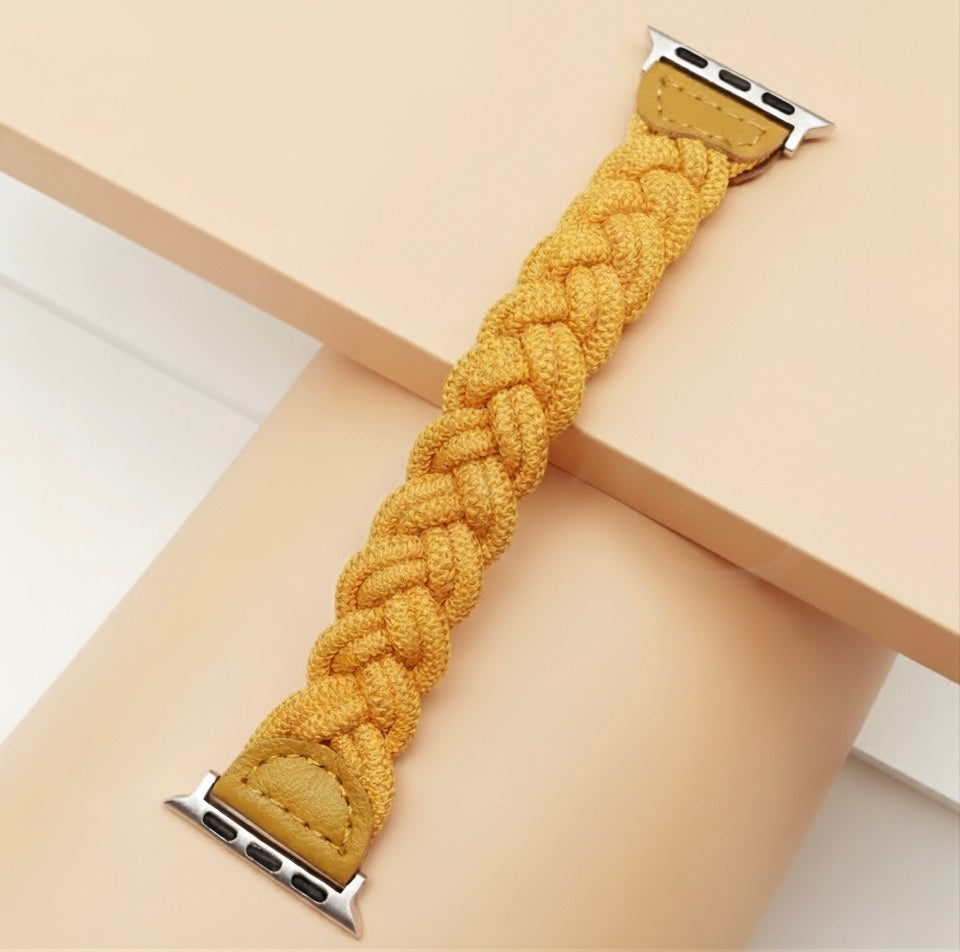 Comfort-Fit Stretch Braided Band for Apple Watch
Series 5-10 & SE