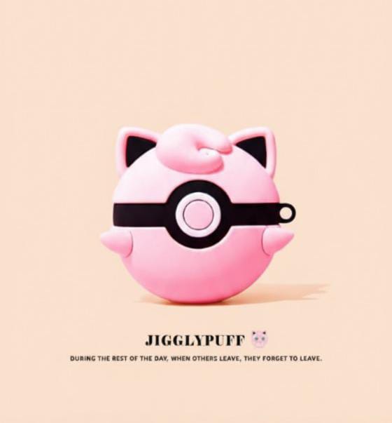 3D Poké-Ball Inspired Silicone AirPods Case – Cute Cartoon Cover with Hook for AirPods Pro & AirPods Pro 2