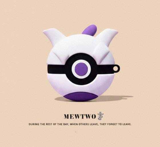 3D Poké-Ball Inspired Silicone AirPods Case – Cute Cartoon Cover with Hook for AirPods Pro & AirPods Pro 2