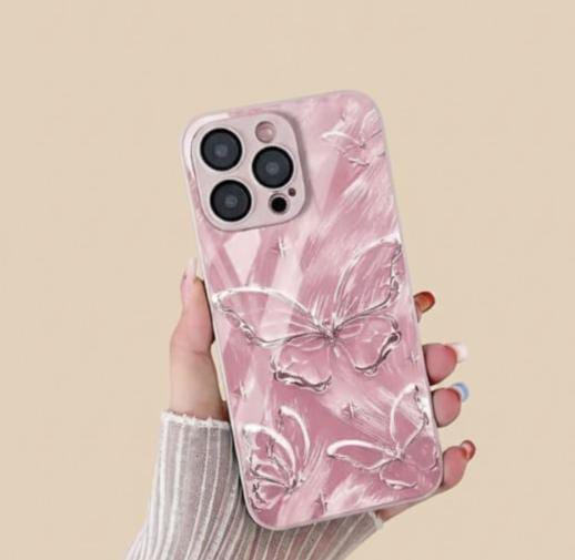 Marble Pattern Tempered Glass iPhone Case