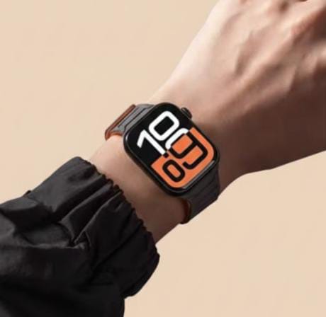 Magnetic Silicone Sport Band for Apple Watch & Ultra 2 (38–49mm)