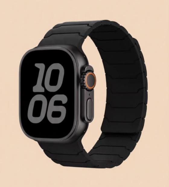 Magnetic Silicone Sport Band for Apple Watch & Ultra 2 (38–49mm)