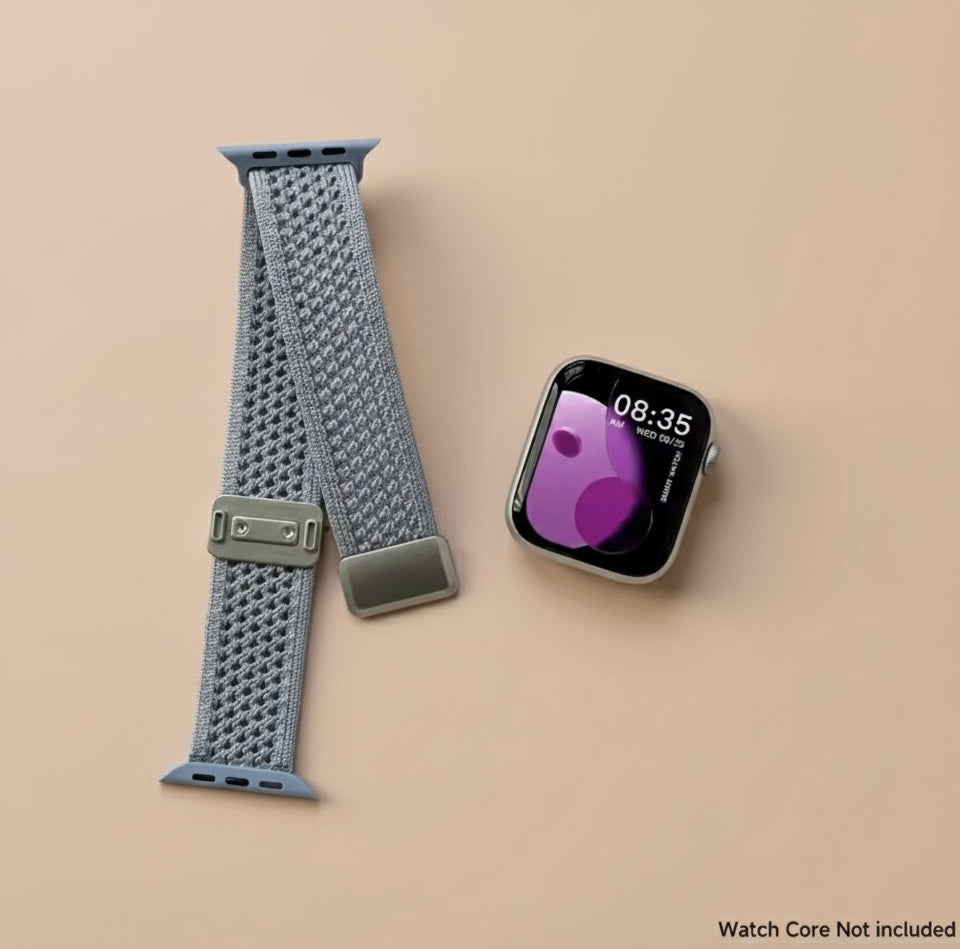 Braided Nylon Magnetic Loop for Apple Watch