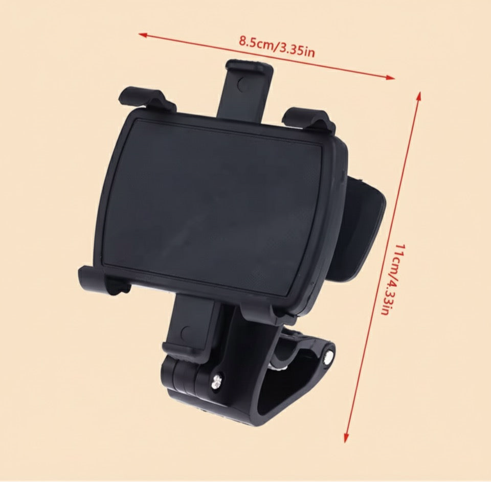 Adjustable Folding Car Phone Holder for Dashboard Mounting