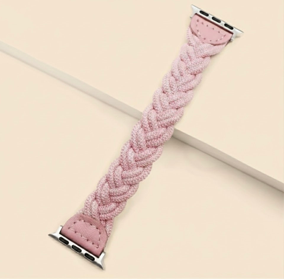 Comfort-Fit Stretch Braided Band for Apple Watch
Series 5-10 & SE