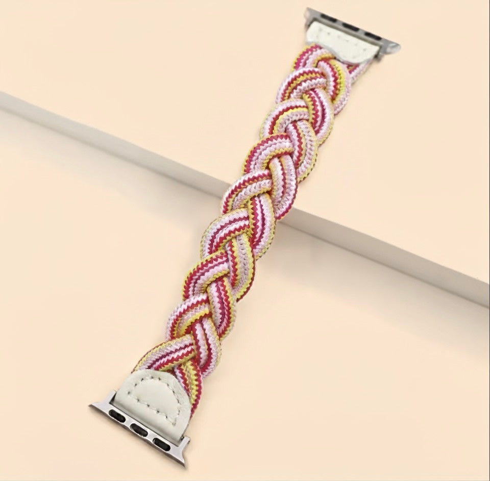 Comfort-Fit Stretch Braided Band for Apple Watch
Series 5-10 & SE