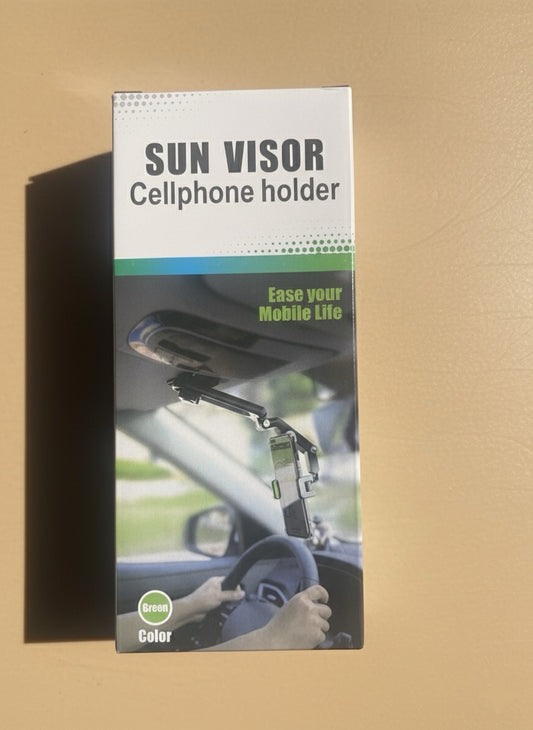 SUN VISOR Cellphone holder